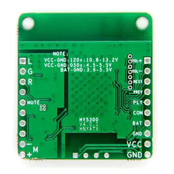 QCC3008 TWS Audio Auto Receptor Bluetooth Bord APTXLL Muzică Hifi Bluetooth 5.0 Receptor Bord Nici o Putere