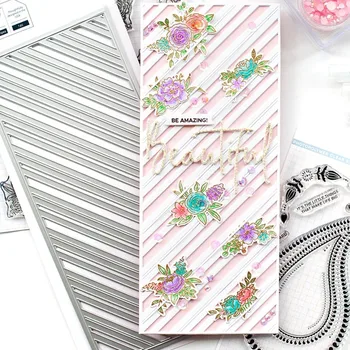 Slim Lacy Edgers Cusute Dreptunghiuri, Cercuri Cadru Alfabete Flori de Tăiere a Metalelor, Matrițe, pentru DIY Scrapbooking Carduri Meserii 2020