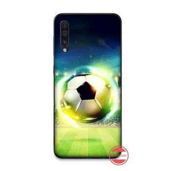 Fotbal mișcare Lovitură Pasionat Caz de Telefon Pentru Samsung Galaxy a 3 6 7 8 10 21 01 11 31 91 10 20 30 50 PLUS