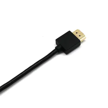 Black Ultra Subțire - Subțire de Mare Viteză HDMl Cablu Pentru Bluray DVD PS 3 HDTV XBOX LCD HD-TV PC 1080P 0,5 m 1m 3 m HDMl