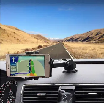 De Vânzare la cald 360 Suport Auto Slot Mount Suport Pentru Mobile Telefon Mobil iPhone GPS Universal Aotomobiles Interior Nou Stand