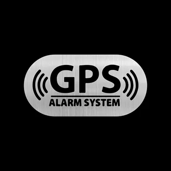 Pentru Autocolante Auto și Decalcomanii de Alarmă GPS Autocolante Bara de protecție Auto În Mașină Styling Portiera Corpul Fereastra Motocicleta de Vinil,16cm*8cm