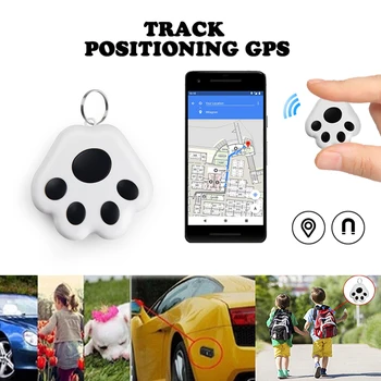 Gheare în Formă de animal de Companie Inteligent Gps Tracker Mini Anti-a Pierdut Impermeabil Bluetooth-compatibil Localizare Caine de Companie Cat Masina Portofel Cheie Inel