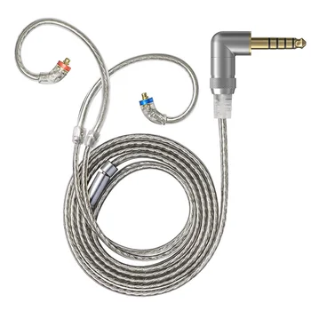 FiiO LC-2.5 B/3.5 B/4.4 B MMCX Echilibrat Cască Înlocuire Cablu 4 Fire de Înaltă Puritate Argint Cablu Audio pentru Shure/FiiO