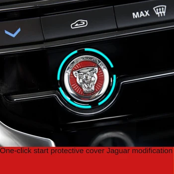 Jaguar o cheie începe autocolant decorativ XFL XEL F RITM XJL XE XF XJ o cheie începe capac de protecție