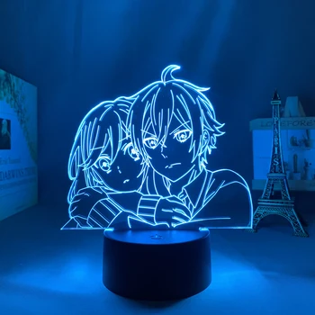 3d Led Lumina Anime Hori San La Miyamura Kun pentru Decor Dormitor Lumina de Noapte pentru Copii de naștere. Cadou Manga Birou Camera 3d Lampa Horimiya