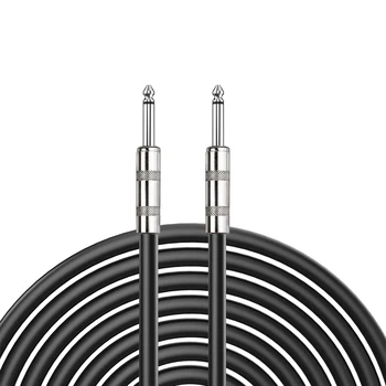Cablu de chitara de Metal 6,35 mm Jack De 6,35 mm Conector Jack 3M/10FT PVC Cablu Audio Digital prin Cablu