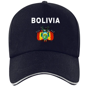 BOLIVIA pălărie diy gratuit personalizat numele numărul bol țară capac bo națiune pavilion spaniol colegiul bolivian imprimare foto de baseball capac