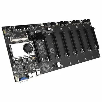 BTC-37 Miner Placa de baza CPU Set 8 Video Slot pentru Card de Memorie DDR3 Integrat Interfață VGA Consum Redus de Energie