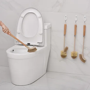 Un Tâmplar De Uz Casnic Perie De Toaletă, Toaletă, Toaletă Perie De Curățare Mâner Lung Perie De Toaletă Logo-Ul Personalizat Livrările De Curățare