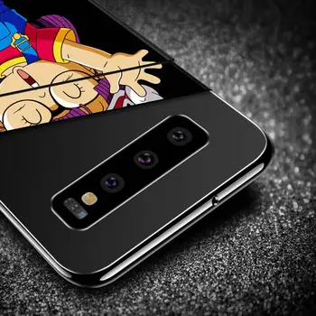 Desene animate Dr Criză Arale pentru Samsung Galaxy A9 A8 Stele A750 A7 A6 A5 A3 Plus 2018 2017 2016 Negru Caz de Telefon Moale Capacul