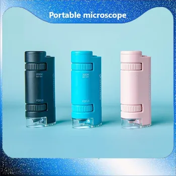 YouPin CELESTRON Portabil de Mare Putere Microscop 60X-120X fără Trepte de Zoom Portabil Multi-nivel de sursă de lumină se Concentreze pe miniatură