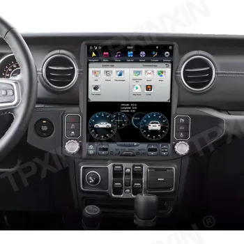 13.3 inch ecran Vertical Tesla stil Pentru Jeep Wrangler 2018-2021 Multimedia Radio Auto Navigație GPS Stereo 2din Unitatii Player
