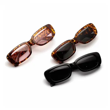 2021 Noua Moda de Epocă ochelari de Soare pentru Femei Brand Designer de ochelari de soare Retro Dreptunghi Ochelari de Soare Femei UV400 Obiectiv Eyewears