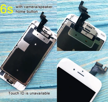 Pentru iPhone 6 LCD set Complet de Asamblare Complet Touch Pentru iPhone 6S de Înlocuire Ecran de Afișare Pentru iphone 7 lcd camera+buton home
