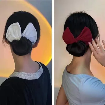 2021 Moda Abil Bun Femei Styling Păr banda de Susținere franceză Gogoasa de Par Bun Filtru de Sârmă de Fier Arc Hairband Hair Braider DIY Dotari