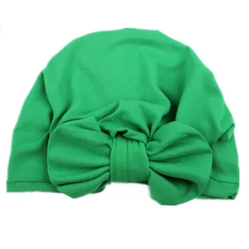 2021 Minunat Copil Nou-Născut Copilul Copii Drăguț Băiat Fată Bowknot Bandaj De Bumbac Beanie Hat Cap Reglabil Masiv Cald Pălării