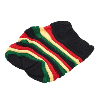 Jamaica Reggae Gorro Stil Rasta Pălărie de Iarnă pentru Bărbați Pălării de Moda Roșu Galben Verde Negru Toamna Femei Ochiurilor Capac