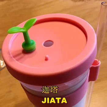 Ceainic Spuma Ceașcă de Ceai Portabil pahar de Plastic Reutilizabile pahar de Plastic cu Pai Boba Ceașcă de Ceai în aer liber Portabil Sticla de Apa Cutie de Lapte