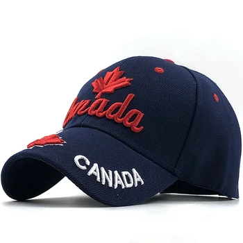 Gorras Brand Canada Flag Bărbați pescuit Șapcă de Baseball Din Canada Hat Mens Snapback Os Reglabil Wonmen Șapcă de Baseball Snapback Hat