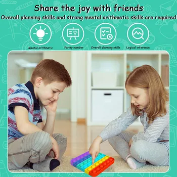 Cel Mai Bun De Vânzare Amuzant Jucării Antistres Figet Jucărie Împinge Bubble Senzoriale Jucărie Pentru Adulți Copii Autism Stres Dimpl Антистресс