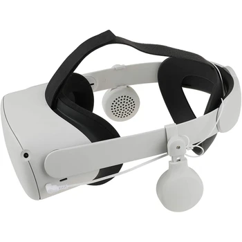 MOOL VR Consolidarea Sunetului în Căști pentru Oculus Quest 2 Roti la 360 de Grade Conector Aux Căști pentru Oculus Quest 2
