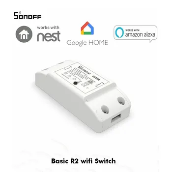 Sonoff BasicR2 Wifi Switch Smart Wireless Remote Controller DIY Wifi Comutator de Lumină Acasă Domotica Alexa de Start Google Voice Control