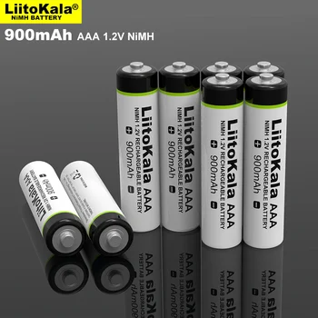 8pcs Liitokala 1.2 V AA 2500mAh Ni-MH baterie Reîncărcabilă + 8pcs AAA 900mAh pentru Temperatura arma de control de la distanță mouse-ul baterii