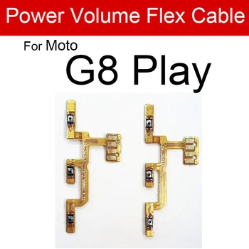 10buc/Mult Volum în Partea de Putere Butonul de Cablu Flex Pentru Motorola Moto G8 G9 Juca Plus G8 Putere Lite E5 Juca Plus E7 Plus Piese de schimb