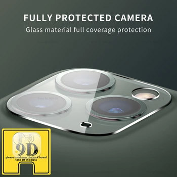 9D Camera de Protectie din Sticla Pentru iPhone 11 12 Pro MAX Ecran Protector Pentru iPhone 11 12 Mini-2020 12 Pro 12 aparat de Fotografiat Lentilă de Sticlă