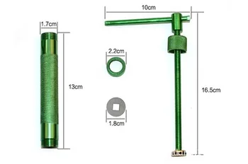 De înaltă Calitate Argila Verde Extrudere Sculptura Arma Lut Pasta de Zahar Extruder Tort Fondant Sculptura Polimer Arma Instrument a201
