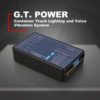 G. T PUTERE RC Camion Camion Container de Iluminat Și Vocea Vibrații Sistem Entry-Level Pentru 1/14 Camion RC RC Piese de Schimb Auto