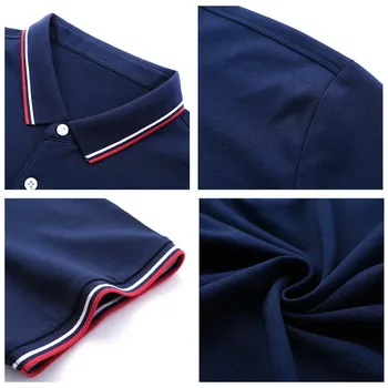 COODRONY Brand de Primăvară-Vară de Înaltă Calitate Business Casual cu Maneci Scurte Polo-Shirt Men Pure Bumbac de Culoare de Top Rece Îmbrăcăminte C5178S