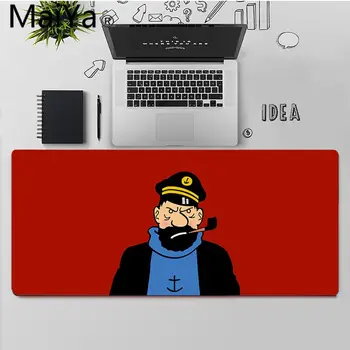 Maiya aventurile lui tintin Jocuri Jucător de birou laptop Cauciuc Mouse-ul Mat Transport Gratuit Mari Mouse Pad Tastaturi Mat
