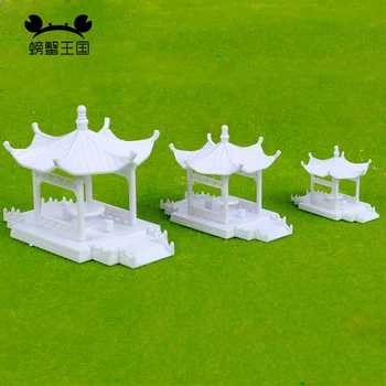 2 seturi de Pavilion Model Gloriette Chineză de Construcții 1:75 1:100 1:150 model de tren HO N scară de cale ferată de modelare