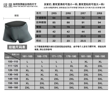 【Cumpara Una a Lua Două Gratuit 】Gheață Bărbați Lenjerie de Mătase de Vară 2021 uscare Rapidă pentru bărbați Lenjerie de corp Non-marking ultra-subțire Respirabil Pantaloni