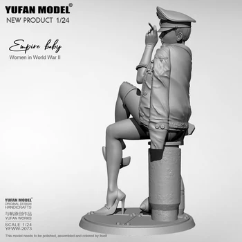 1/24 Yufan Model de frumusete DIY jucărie auto-asamblate YFWW-2073