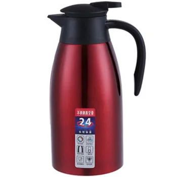 HOT-304 din Oțel Inoxidabil 2L Termică Balon de Vid de Apă Izolat Oală de Cafea Ceai Cană de Lapte Termică Ulcior pentru Acasă Și la Birou