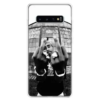 2Pac Tupac Amaru Shakur Caz de Telefon Pentru Samsung Galaxy A51 A71 A50S A10 A20E A30 A40 A70 A01 A21 A41 A11 A6 A7 A8 A9 Plus + Capac