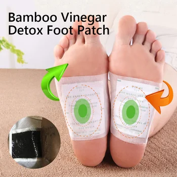 10/20/40/60pcs Detox Foot Patch-uri Tampoane Organism Toxinele Picioare Slăbire Curățare HerbalAdhesive