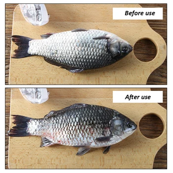 Solzi De Pește Scraper Perie Piele De Pește Decopertarea Răzătoare Planer Tool Cuțit De Pescuit Instrumente De Curățare De Bucătărie Pentru Gătit Accesorii