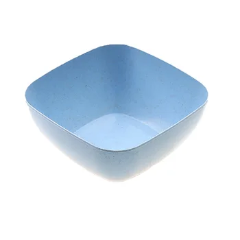 3pcs/set Castron Salata Material Plastic de Formă Pătrată Tablewere Kithen Instrumente Placa Gustări fel de Mâncare Eco-friendly