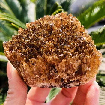 Naturale chihlimbar galben calcit piatră brută de cristal bijuterie de colectare de dur rock specimene minerale de vindecare decor acasă