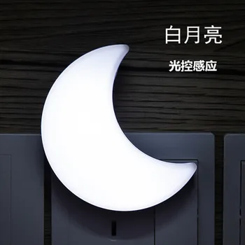 Crescent Lampa Luna Decor Levetating A Condus Lumina De Noapte Mici Inducție Control Dormitor Noptieră Alimentare Perete Akatsuki Copii