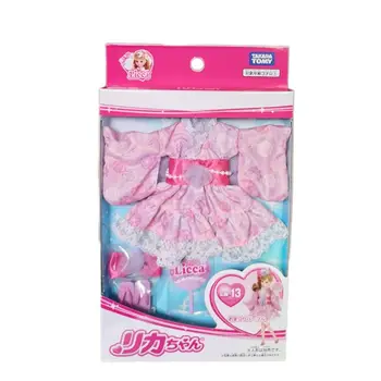 TAKARA TOMY Anime Cifre Doll Licca Cosplay Dressup Kawaii Haine Accesorii Refill Pack Printesa Fată Casă de Joacă Jucărie
