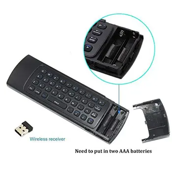Mx3 Aer Mouse-Ul Voce-Backlit Versiune Android Smart Wireless Air Mouse-Ul De Control De La Distanță T3 Mouse-Ul Și Tastatura