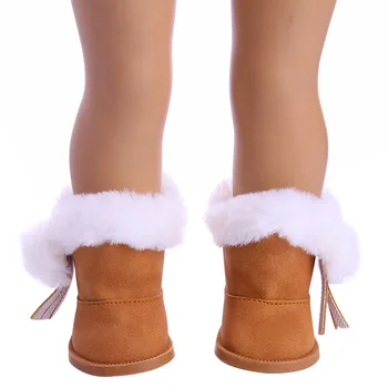 7Cm Păpușă de Pluș Zăpadă Cizme Pantofi De 18 Inch American De Fata e &43Cm Copil Nou-Născut Renăscut Papusa Zaps Generației Noastre Fata de Jucărie