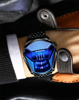 Design unic Ceasuri Relojes Hombre 2021 Brand de Lux din Oțel Inoxidabil Ceas pentru Bărbați Impermeabil Cuarț Casual Sport de sex Masculin Ceas