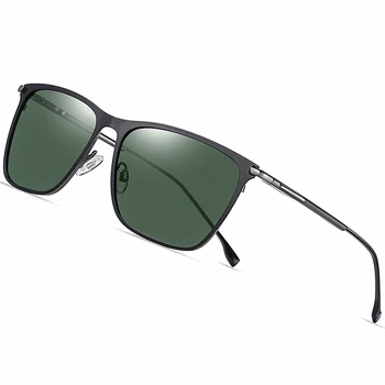 JackJad Noua Moda De Epocă Pătrat Stil Polarizat Ochelari De Soare Barbati De Conducere De Noapte Pește Design De Brand Ochelari De Soare Oculos De Sol 3371