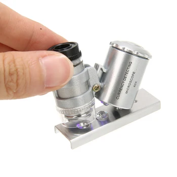 Portabil Bijuterie cu Diamant Tester Trusa de scule cu Diamant Selector+Mini 60X Iluminat Lupă de Bijuterii Piatră prețioasă Detector de Instrumente de Testare
